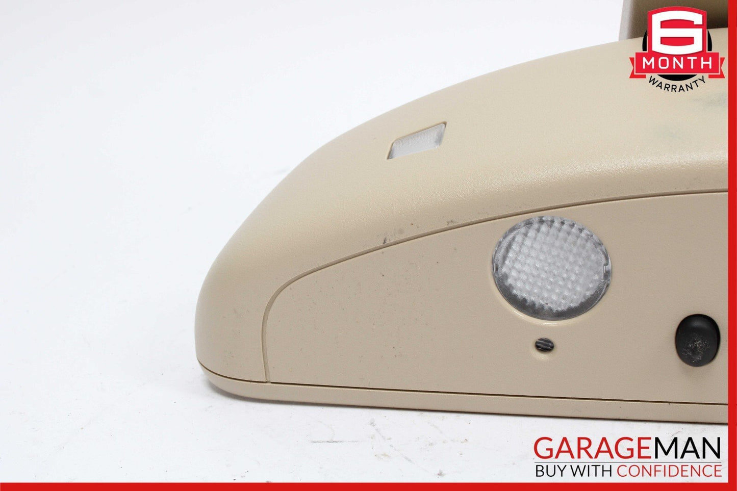 10-16 Mercedes W204 C250 Front Top Upper Rear View Mirror Assembly Beige OEM