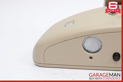 10-16 Mercedes W204 C250 Front Top Upper Rear View Mirror Assembly Beige OEM