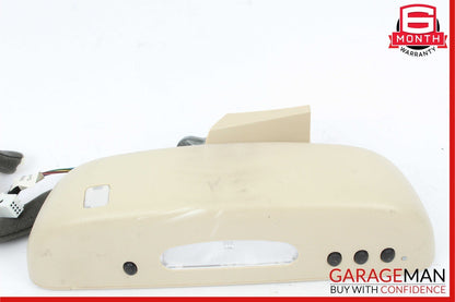 10-16 Mercedes W204 C250 E350 Interior Upper Rear View Mirror Cover Beige OEM