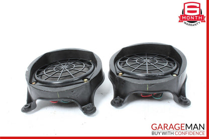 00-05 Mercedes W163 ML320 Rear Right & Left Side Door Audio Speakers Set OEM