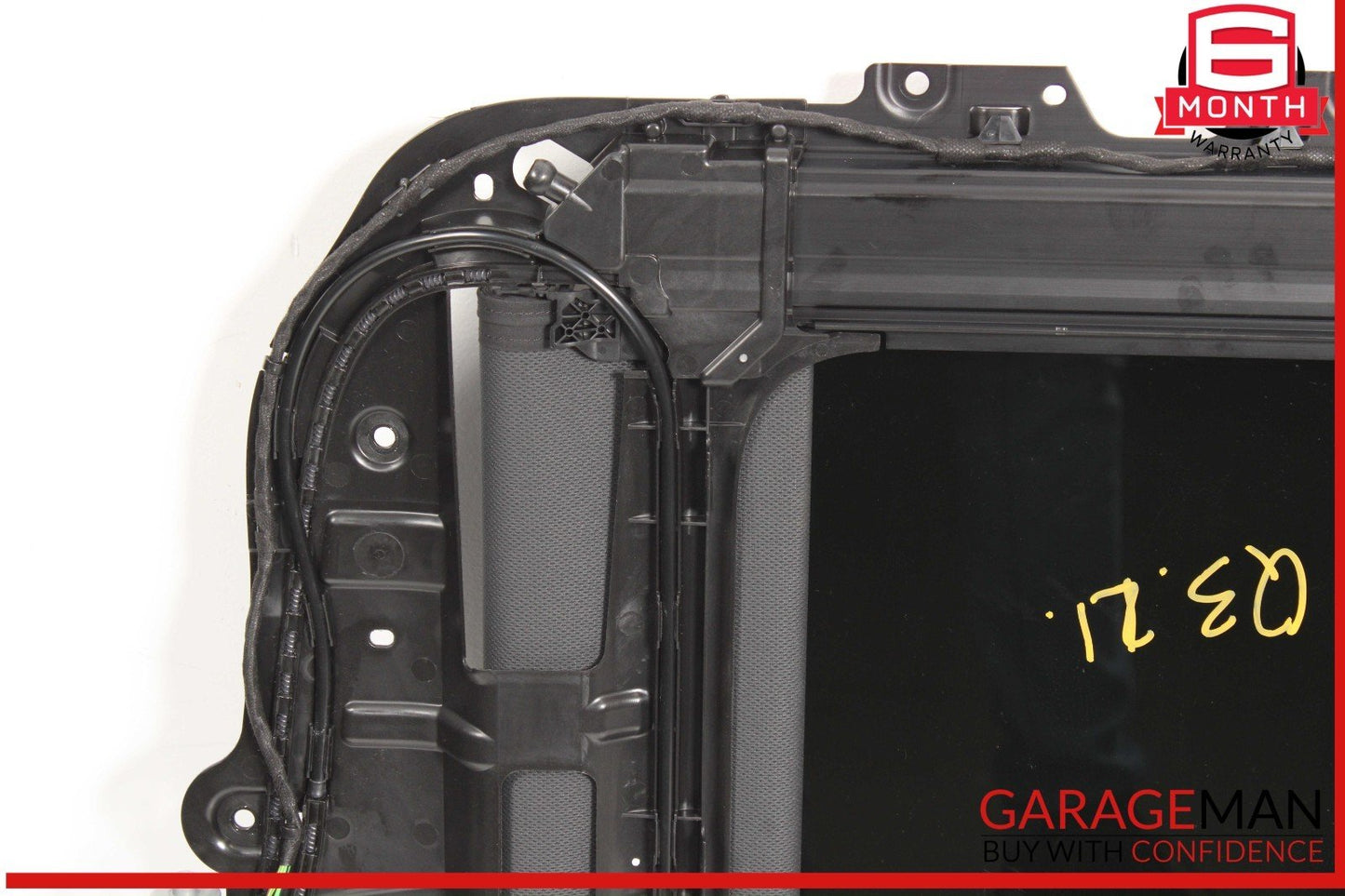19-25 Audi Q3 Panoramic Sunroof Glass Panel Assembly OEM