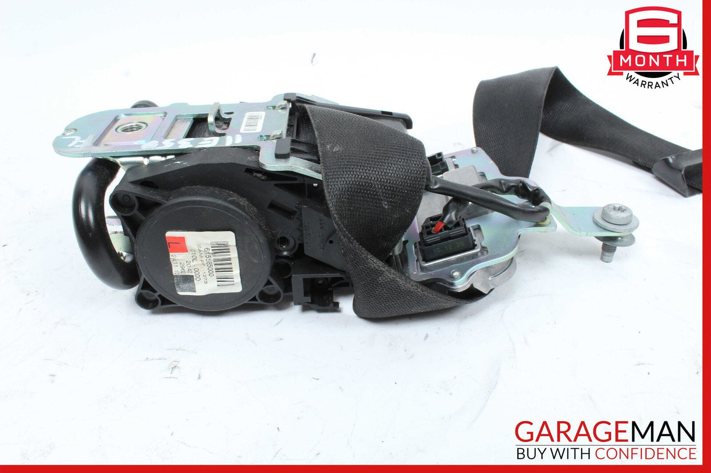 10-13 Mercedes W212 E350 Front Left Driver Side Seatbelt Seat Belt Retractor OEM
