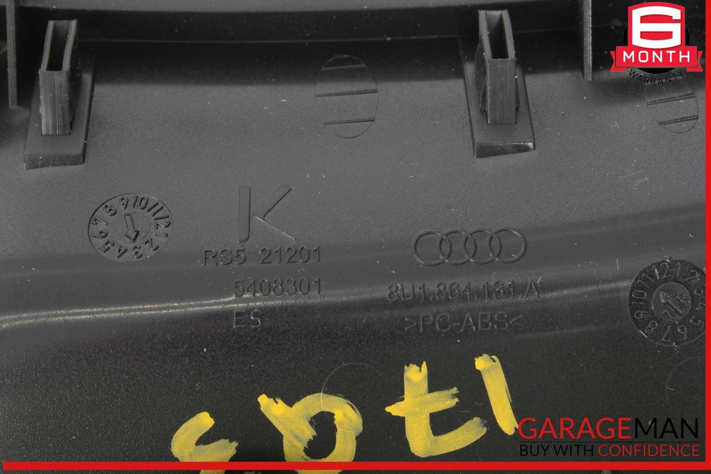 15-18 Audi Q3 Start Stop Engine Switch w/ Tray Center Console 8U1864131A OEM