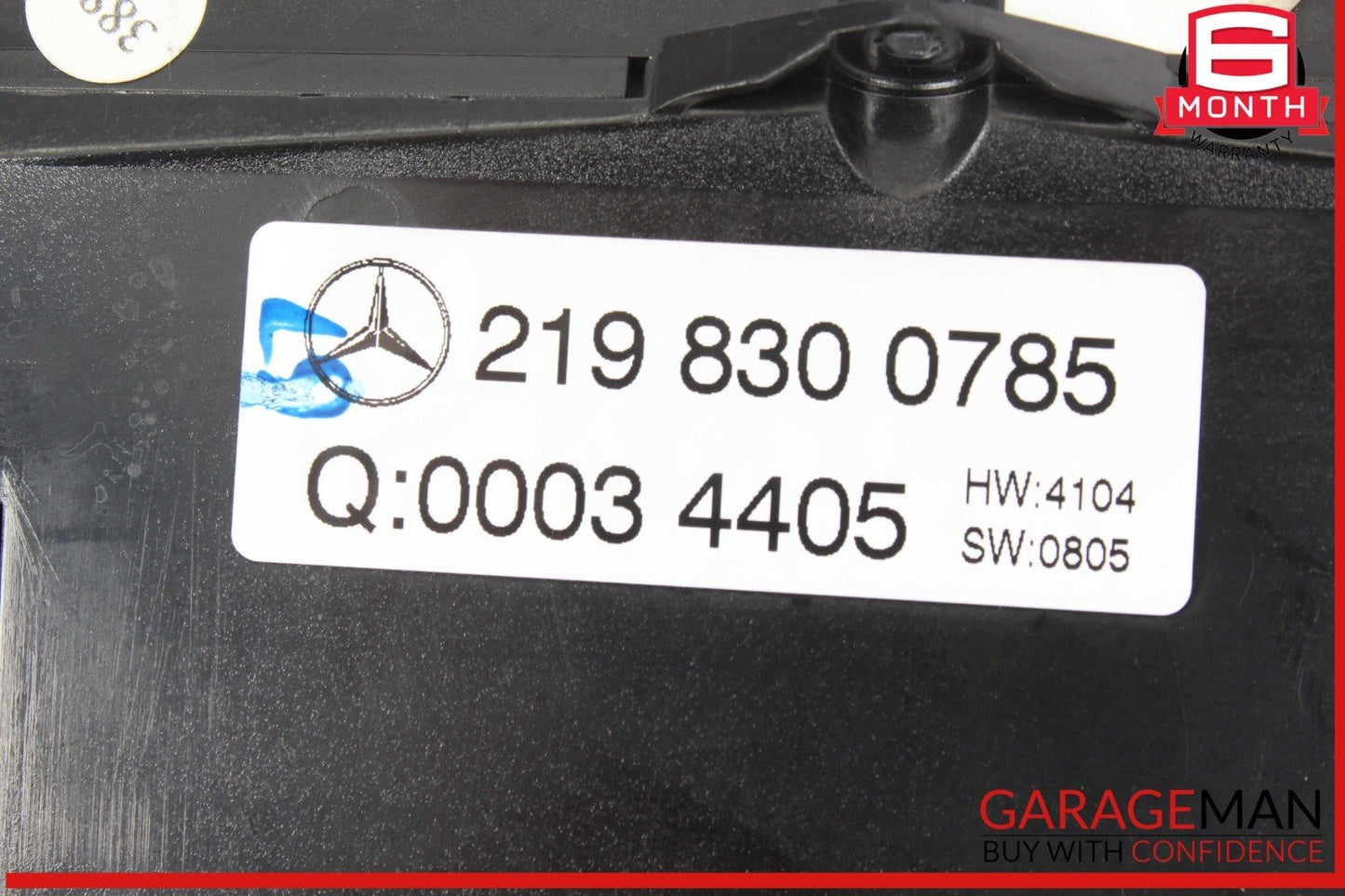 06-11 Mercedes W219 CLS500 CLS550 A/C Heater Temperature Climate Control Unit