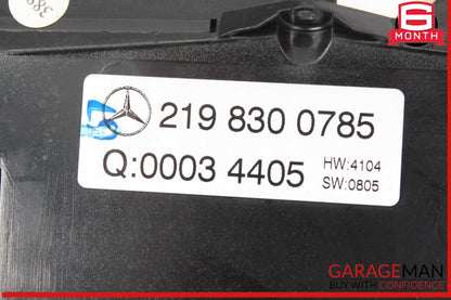 06-11 Mercedes W219 CLS500 CLS550 A/C Heater Temperature Climate Control Unit