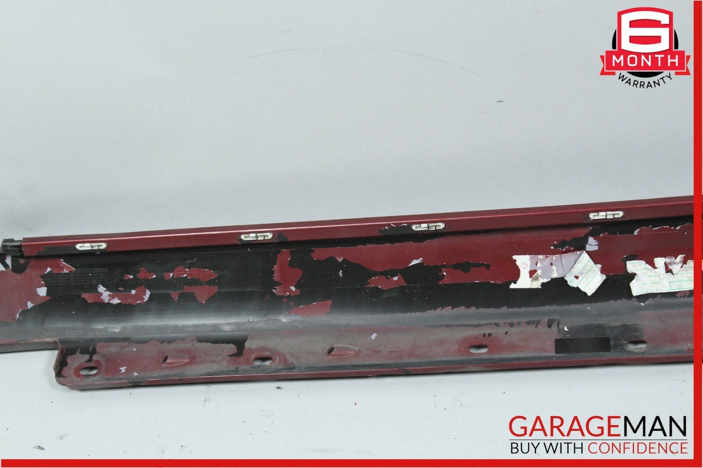 02-05 Mercedes W203 C230 Coupe Right Side Rocker Skirt Moulding Titanite Red OEM