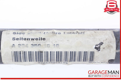 08-17 Mercedes W204 C250 C350 C300 Rear Left / Right Axle CV Half Shaft OEM