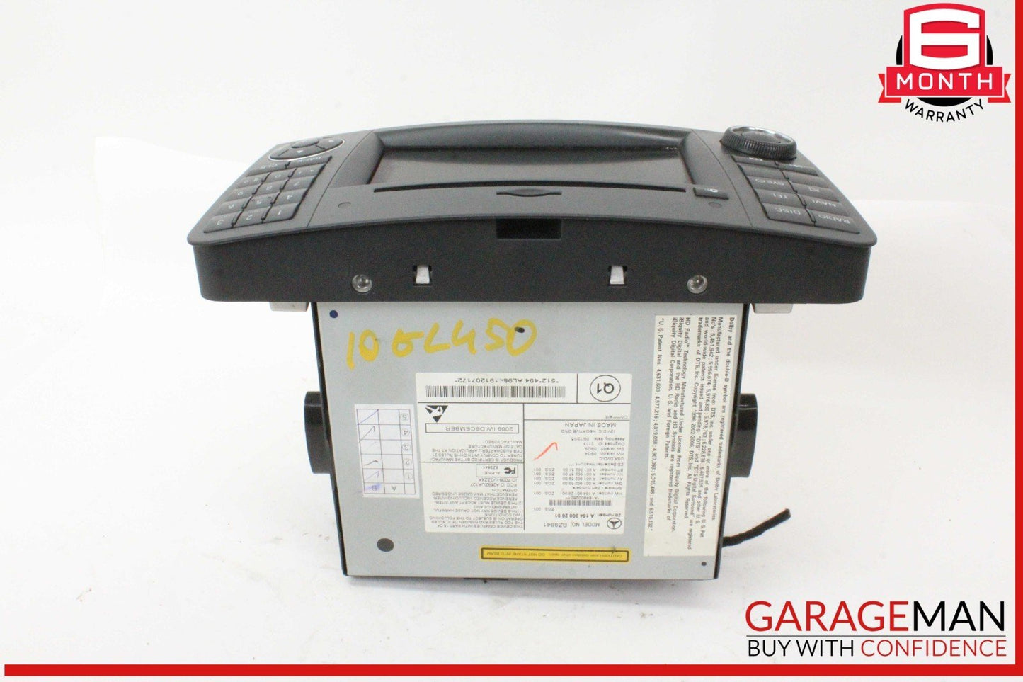09-12 Mercedes X164 GL450 Command Head Unit Navigation Radio CD Player OEM