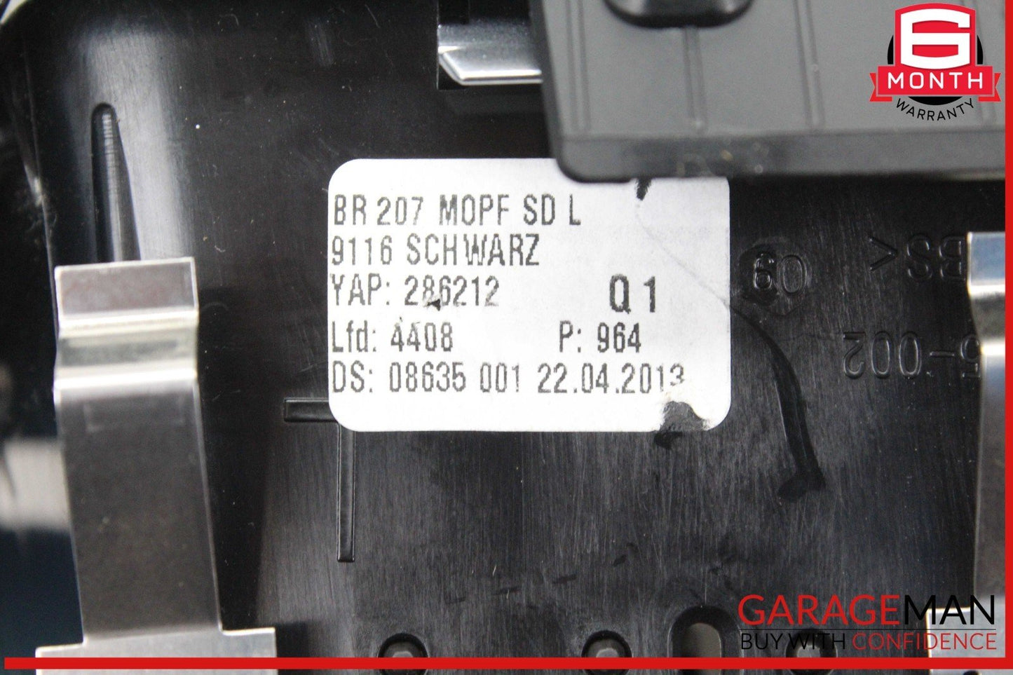 14-17 Mercedes W207 E350 E550 Front Left Side Dashboard AC A/C Air Vent OEM