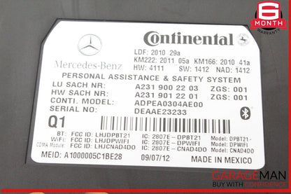 10-20 Mercedes W204 C250 CGI Communication Control Module Unit 2319002203 OEM