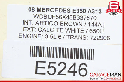 03-09 Mercedes W211 E500 E350 Front Right Side Bumper Reinforcement Bracket OEM