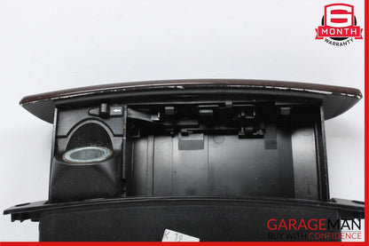 00-06 Mercedes W220 S500 Center Console Ash Tray Ashtray Compartment Wood OEM