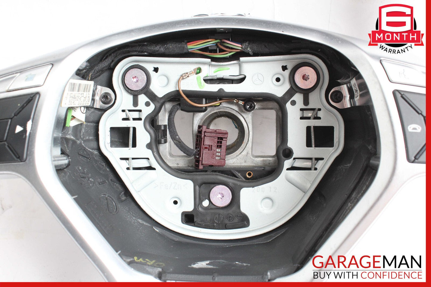 12-16 Mercedes R172 SLK250 SLK300 Driving Steering Wheel Black OEM