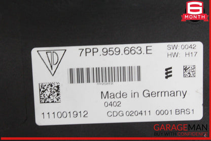 10-18 Porsche Cayenne 958 Voltage Stabiliser Converter Control Module Unit OEM