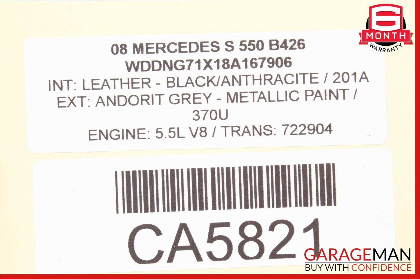 07-14 Mercedes W221 S450 S550 CL550 Right Side Dash AC A/C Air Vent Grille Cover