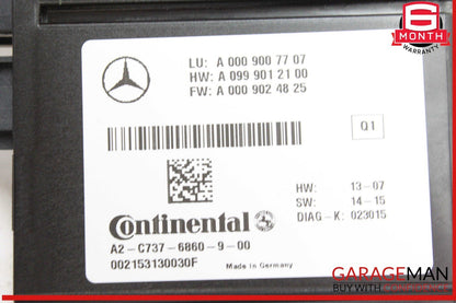 14-17 Mercedes W212 E400 E350 S550 S600 Blind Spot Radar Control Module Unit OEM