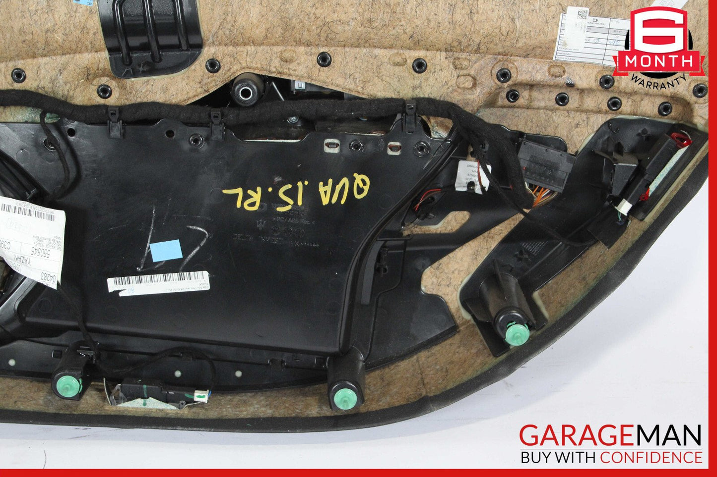 14-18 Maserati Quattroporte Rear Left Driver Side Interior Door Panel OEM