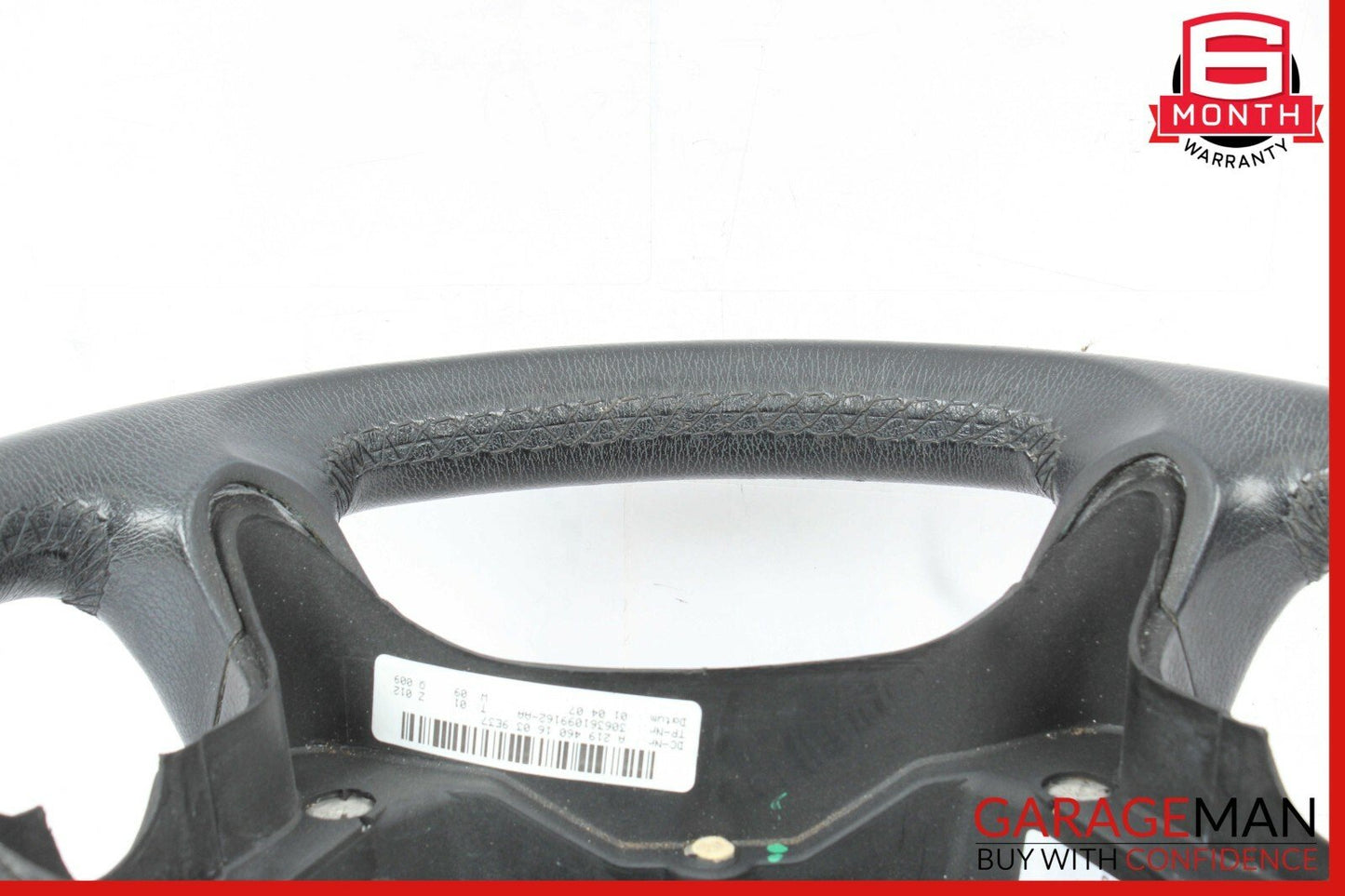 06-09 Mercedes W211 E350 E550 CLS500 CLS550 Steering Wheel Black 2194601603 OEM