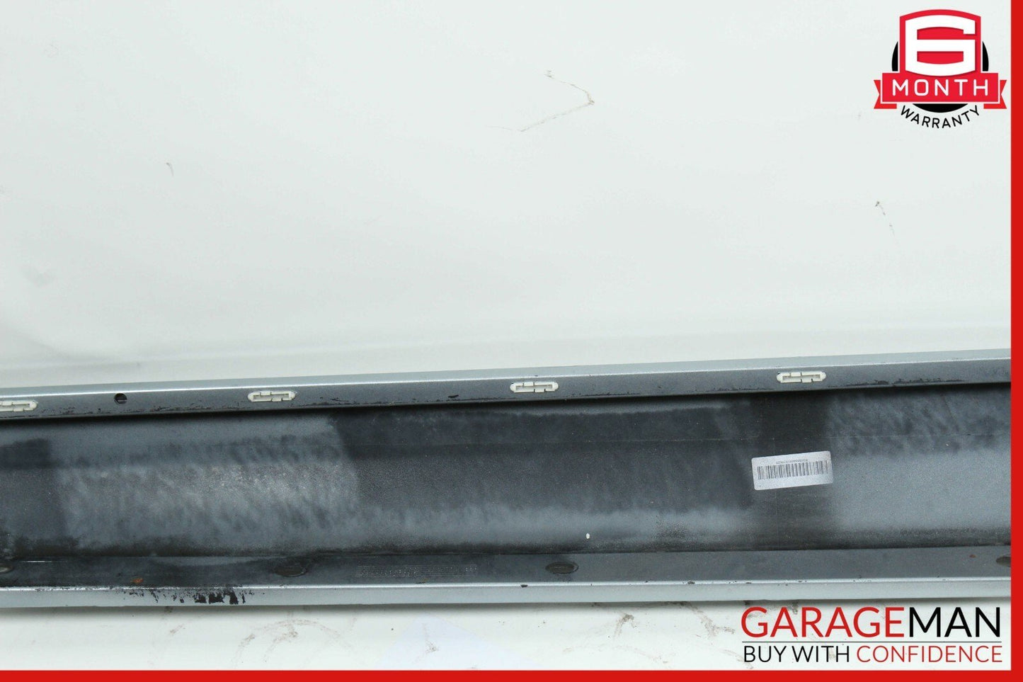 06-09 Mercedes W209 CLK350 CLK550 Right Rocker Molding Side Skirt Silver OEM