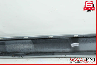 06-09 Mercedes W209 CLK350 CLK550 Right Rocker Molding Side Skirt Silver OEM