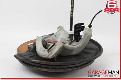 08-17 Mercedes W207 E350 C300 Rear Left Side Spindle Knuckle Hub w/ Rotor Disc