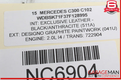 15-20 Mercedes W205 C300 C400 Rear Left Side Door Control Module Unit OEM