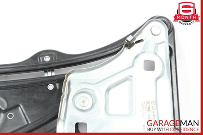 10-16 Mercedes W207 E350 Coupe Rear Left Door Window Regulator Frame w/o Motor