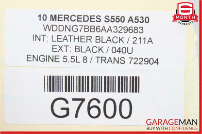 10-13 Mercedes W221 S550 S63 AMG Park Assist Parktornic Sensor Module Control