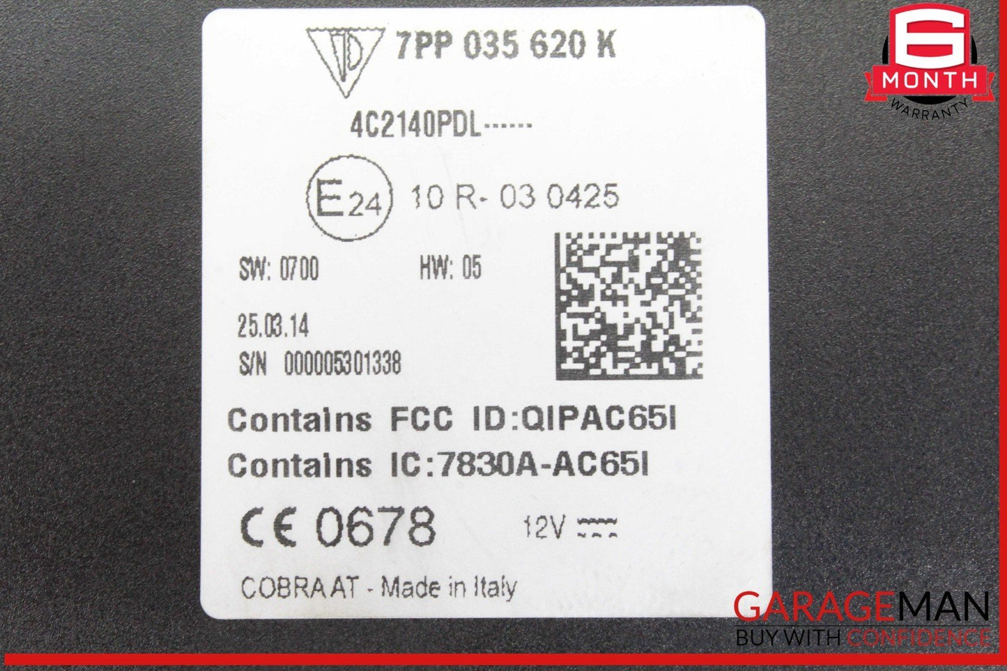 10-16 Porsche Panamera 970 E-Hybrid Navigation Command Control Module Unit OEM