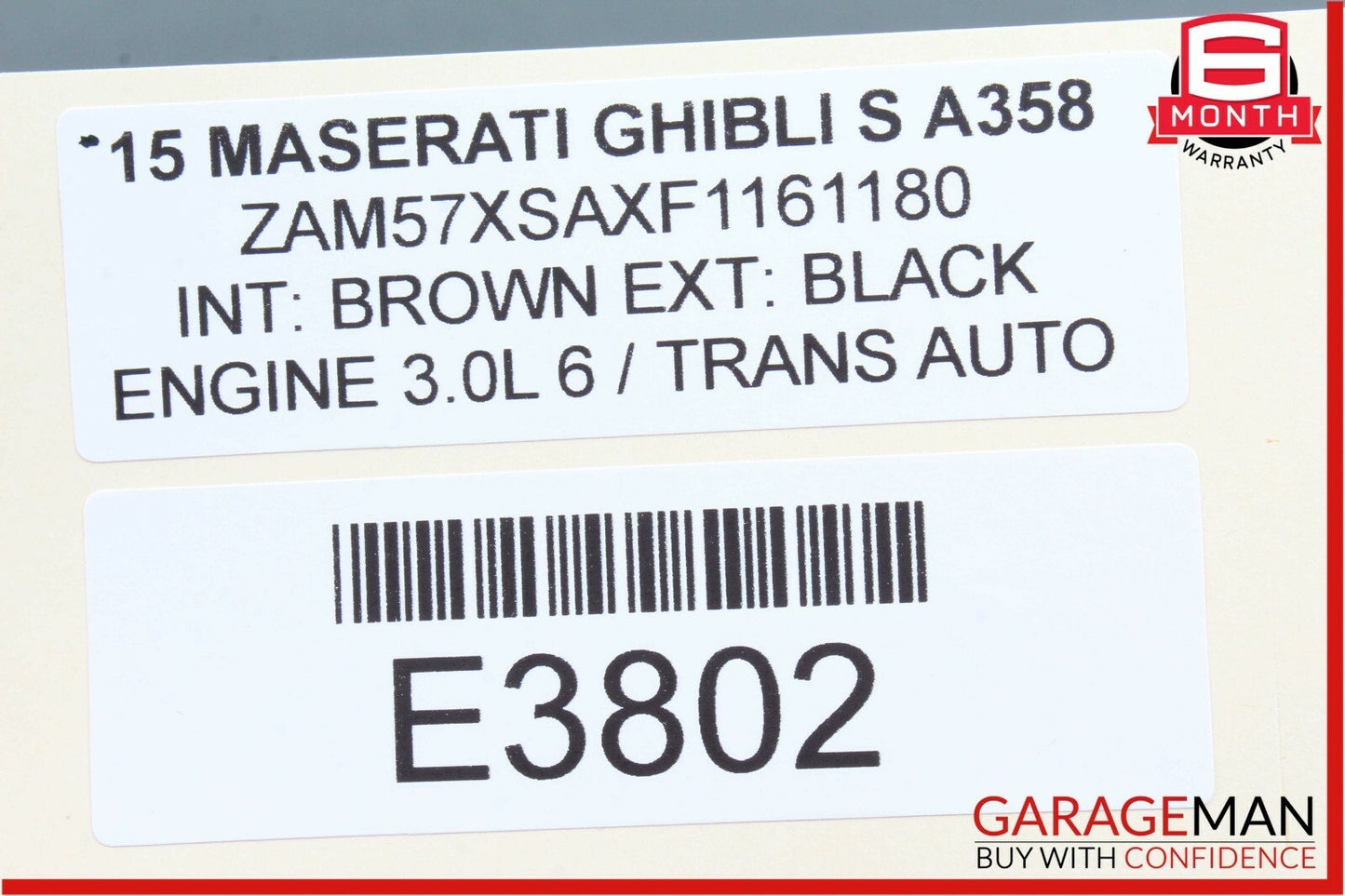14-17 Maserati Ghibli S Speedometer Odometer Instrument Cluster Gauge OEM
