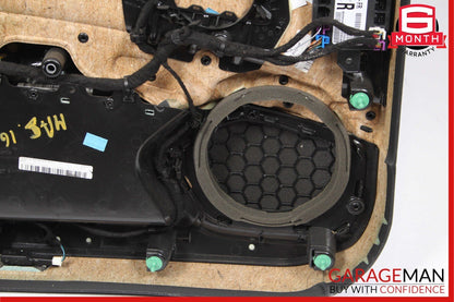 14-17 Maserati Ghibli Front Right Side Interior Door Panel Assembly Black