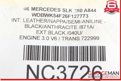 05-11 Mercedes R171 SLK280 SLK350 Convertible Top Roof Control Module Unit OEM