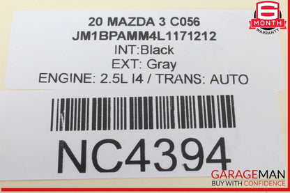 19-23 Mazda 3 Throttle Body 2070K4238 2D1401252 PYFS13640 OEM