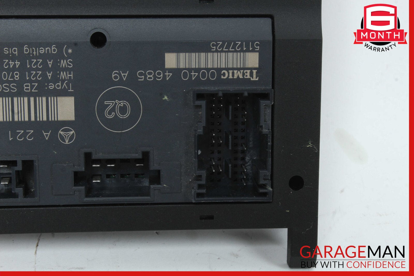 07-13 Mercedes W221 S550 S400 Front Right Side Under Seat Control Unit OEM