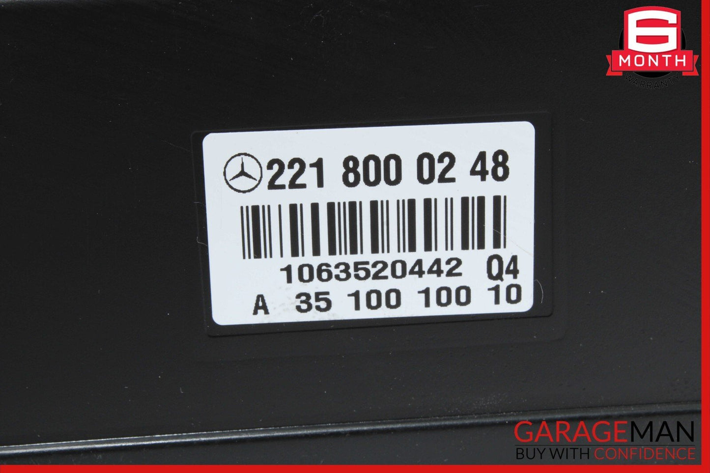 07-14 Mercedes W221 S550 CL550 Trunk Seat Lumbar Vacuum Pump 2218000248 OEM
