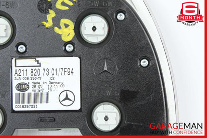 06-11 Mercedes W211 E350 CLS550 CLS500 Rear Overhead Dome Light 2118207301 OEM