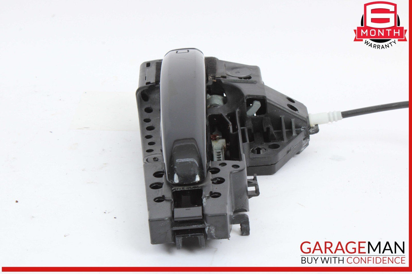 15-18 Audi Q3 Rear Left Driver Side Exterior Door Handle Black 8U0837885 OEM