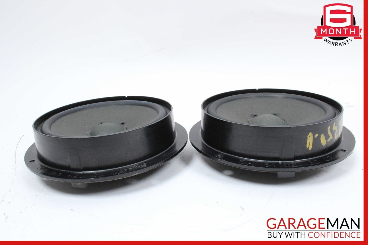 06-13 Mercedes R350 ML350 Rear Left & Right Door Sound Audio Speakers Set of 2