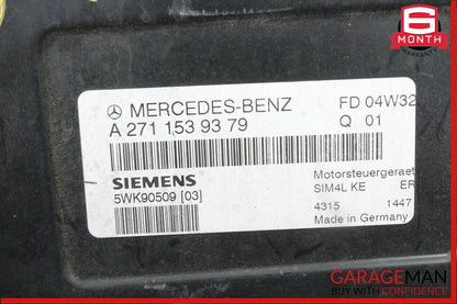 03-05 Mercedes W203 C230 1.8L ECU ECM Engine Control Module Unit 2711539379 OEM