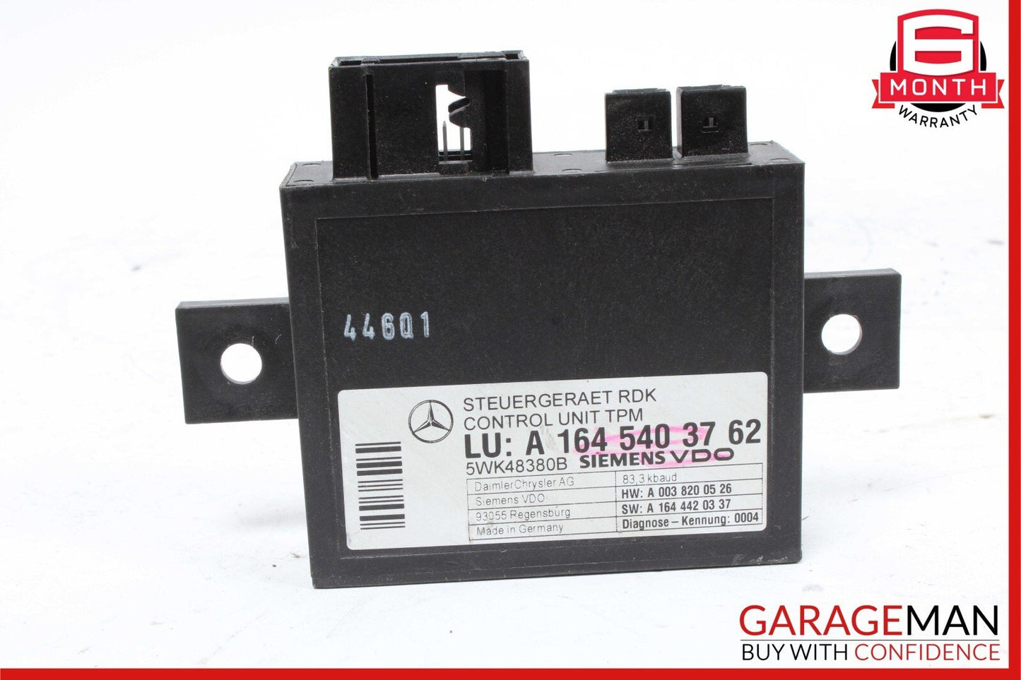 07-13 Mercedes X164 GL450 4MATIC TPMS Tire Pressure Control 1645403762 OEM