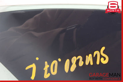 05-11 Mercedes R171 SLK280 Rear Left Side Door Quarter Window Glass OEM