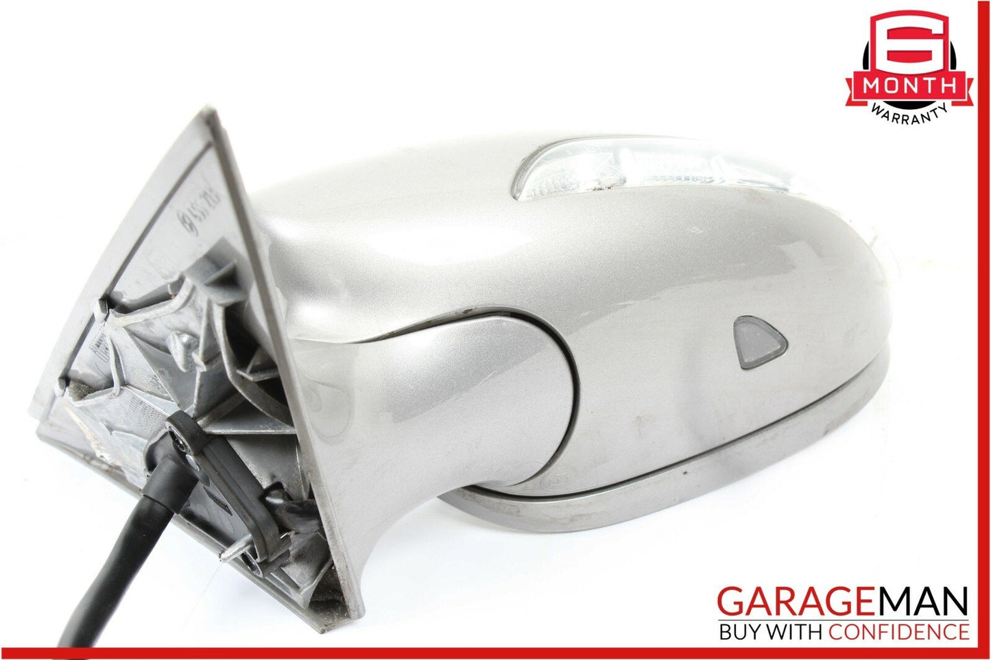 07-09 Mercedes W221 S550 Front Left Driver Side Mirror Door Rear View Silver OEM