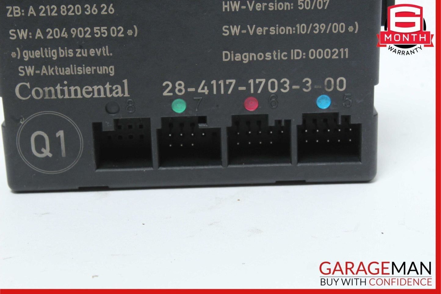08-18 Mercedes W204 C250 C300 Front Right Side Door Control Module Unit OEM