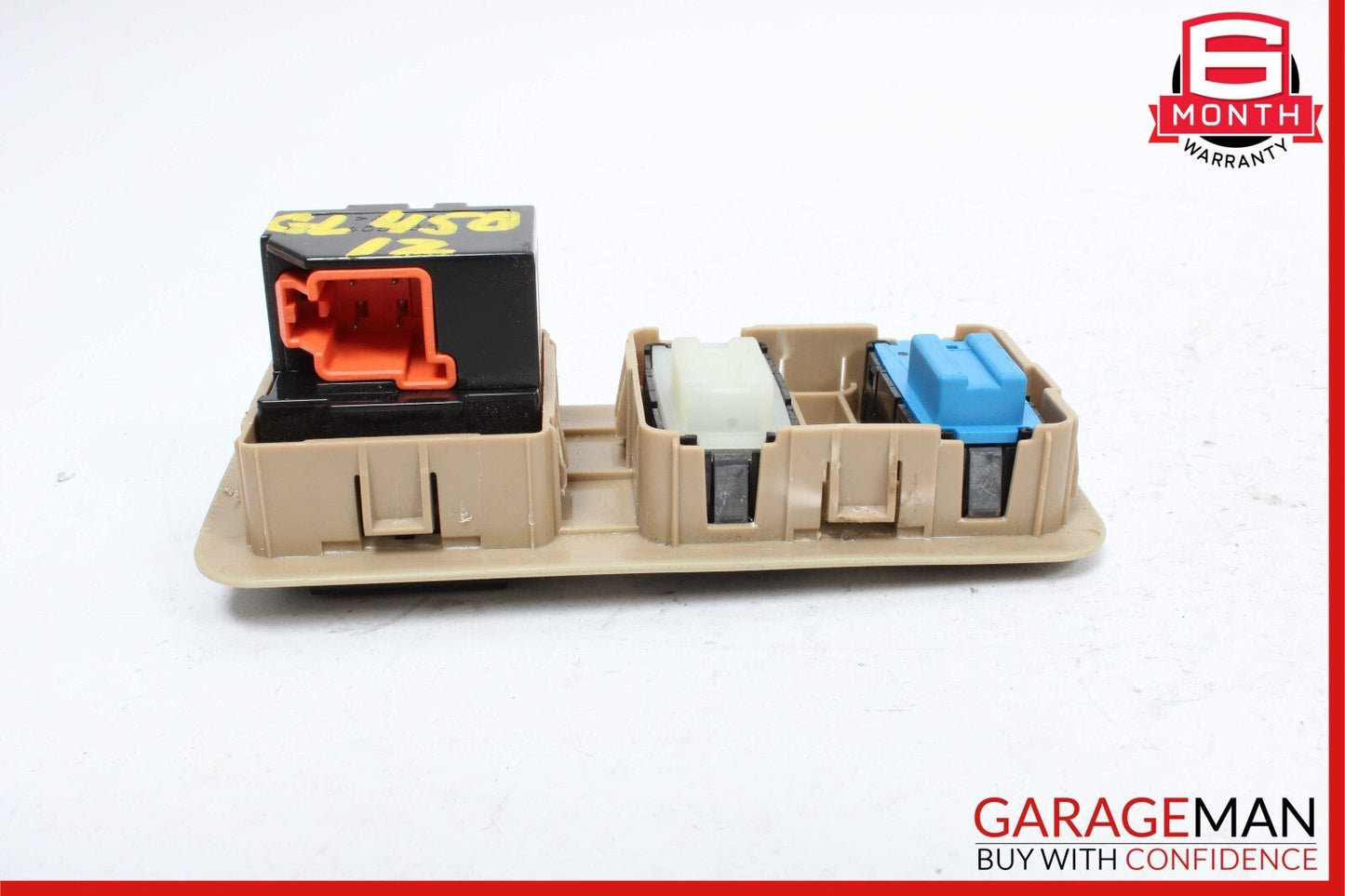07-12 Mercedes X164 GL450 Rear Seat Fold Switch Socket Control Brown OEM