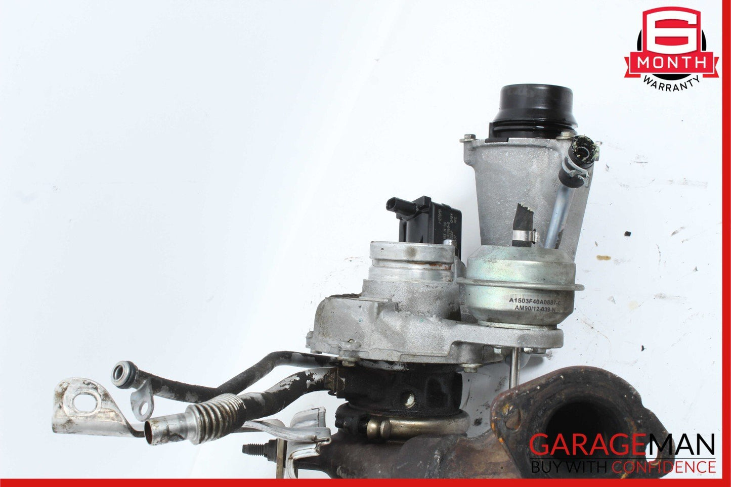 12-15 Mercedes SLK250 C250 1.8 M271 Turbo Turbocharger Manifold Assembly
