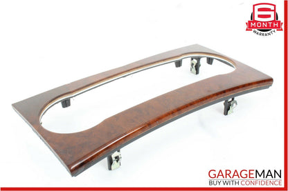 08-14 Mercedes W204 C300 AC A/C Climate Control Switch Trim Cover Bezel Wood