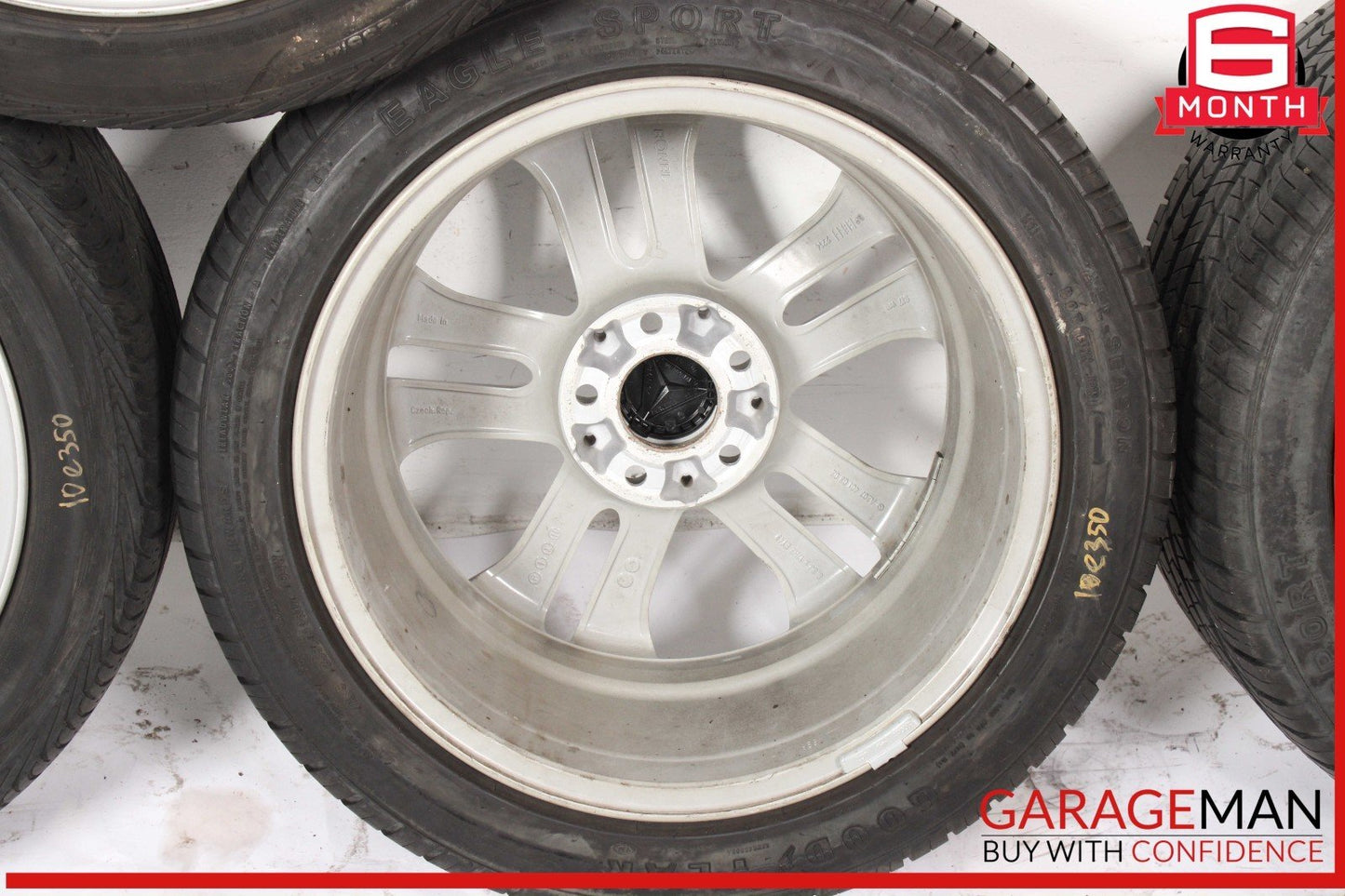 10-11 Mercedes W207 E350 E550 Complete Wheel Tire Rim Set of 4 Pc R17 OEM