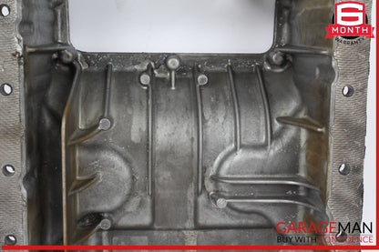 06-11 Mercedes W211 E350 Engine Upper Oil Sump Baffle Pan 2720142102 OEM