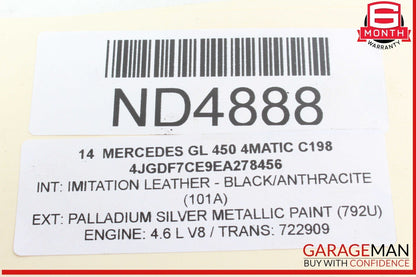 13-19 Mercedes X166 GL450 4MATIC Engine Mount Right Side Support Bracket OEM