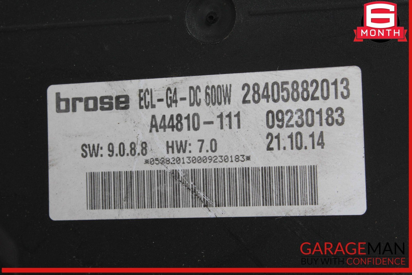 07-13 Mercedes W221 S550 Engine Cooling Fan Motor 2215000993 OEM